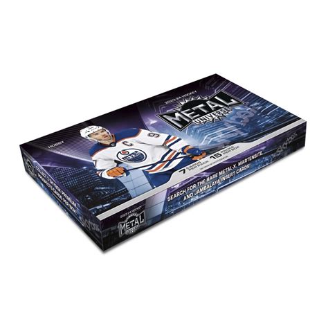 2023-24 upper deck skybox metal universe hockey hobby box|skybox metal hockey cards.